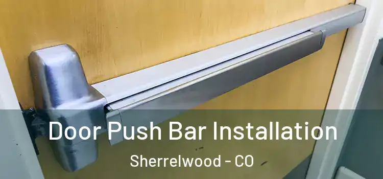 Door Push Bar Installation Sherrelwood - CO